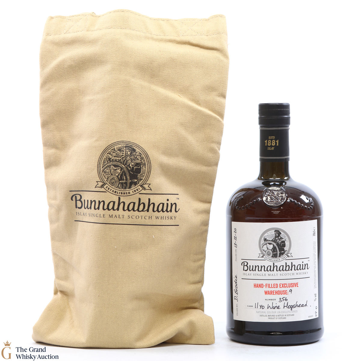 Bunnahabhain - 11 Year Old Wine Hogshead #356