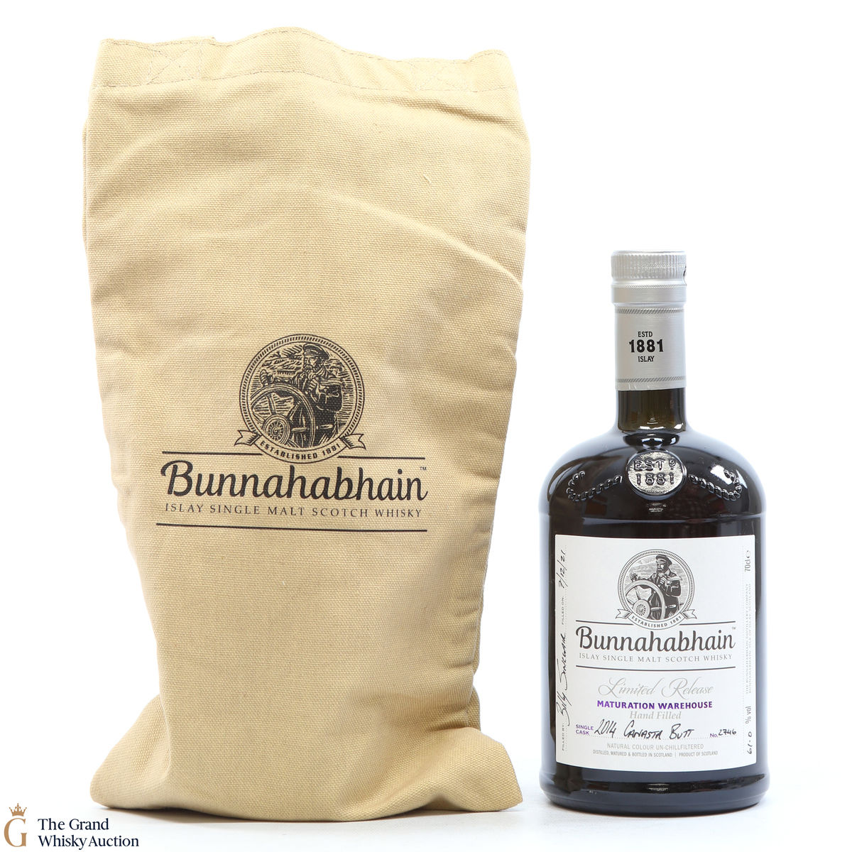 Bunnahabhain - 2014 Canasta Butt #2746 Hand Fill 
