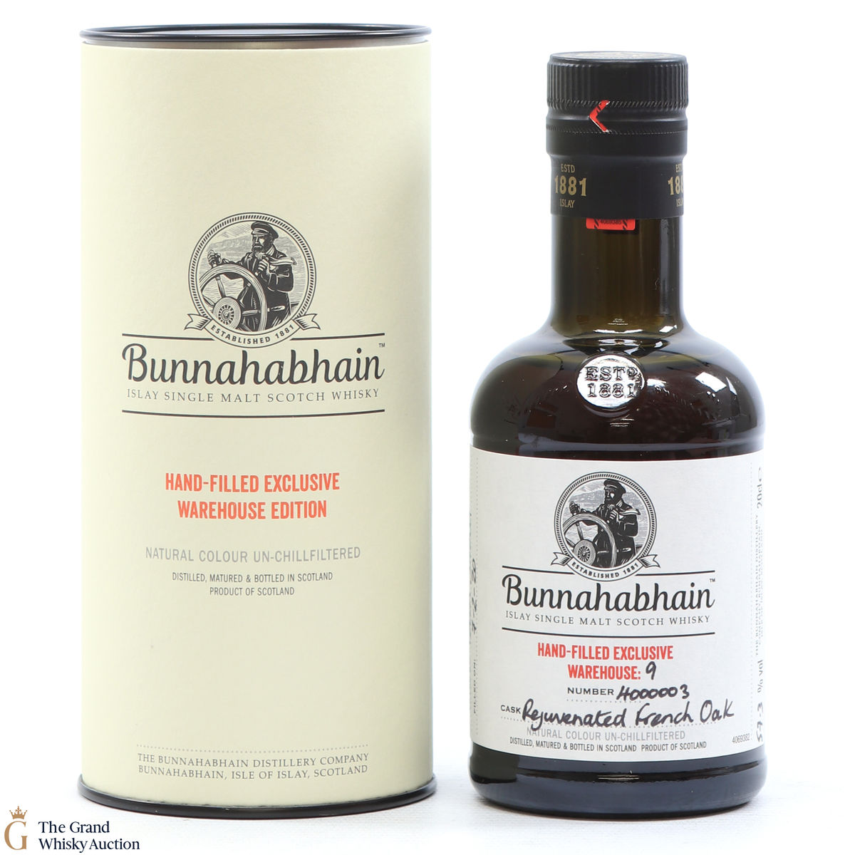 Bunnahabhain - Rejuvenated French Oak #4000003 Hand Fill (20cl)