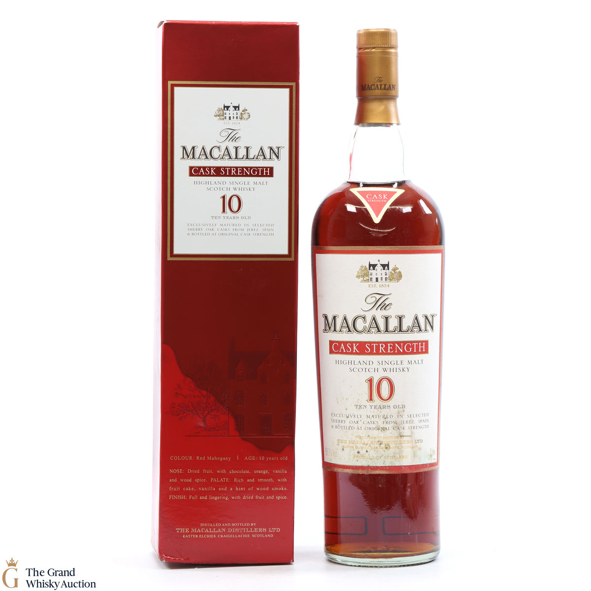 Macallan - 10 Year Old Cask Strength - 1 Litre 58.1%