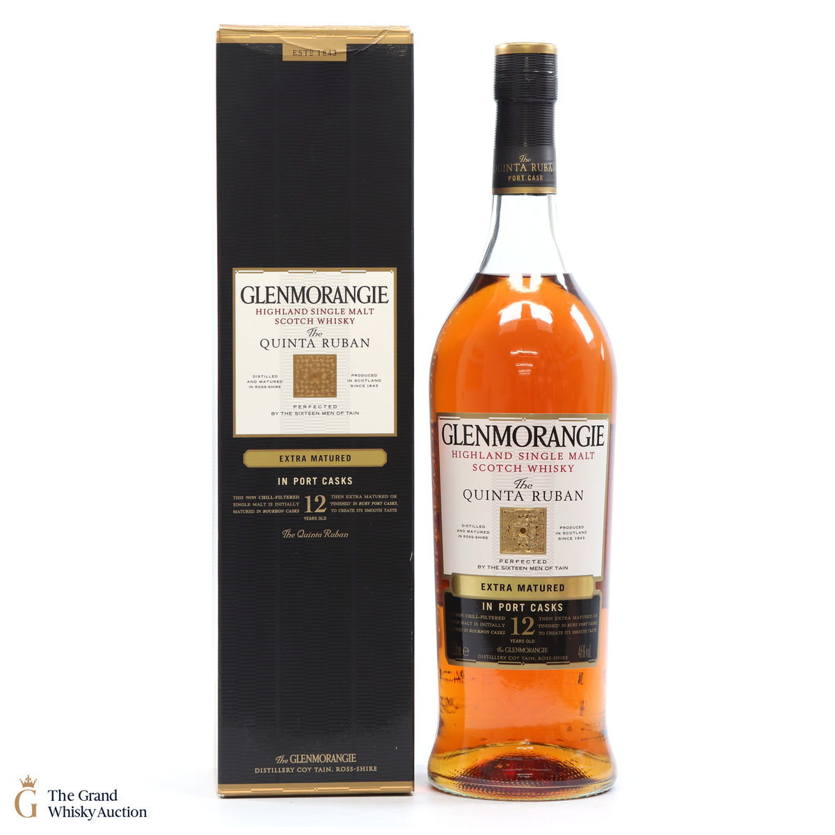 Glenmorangie - 12 Year Old - Quinta Ruban Port Cask Finished 1L