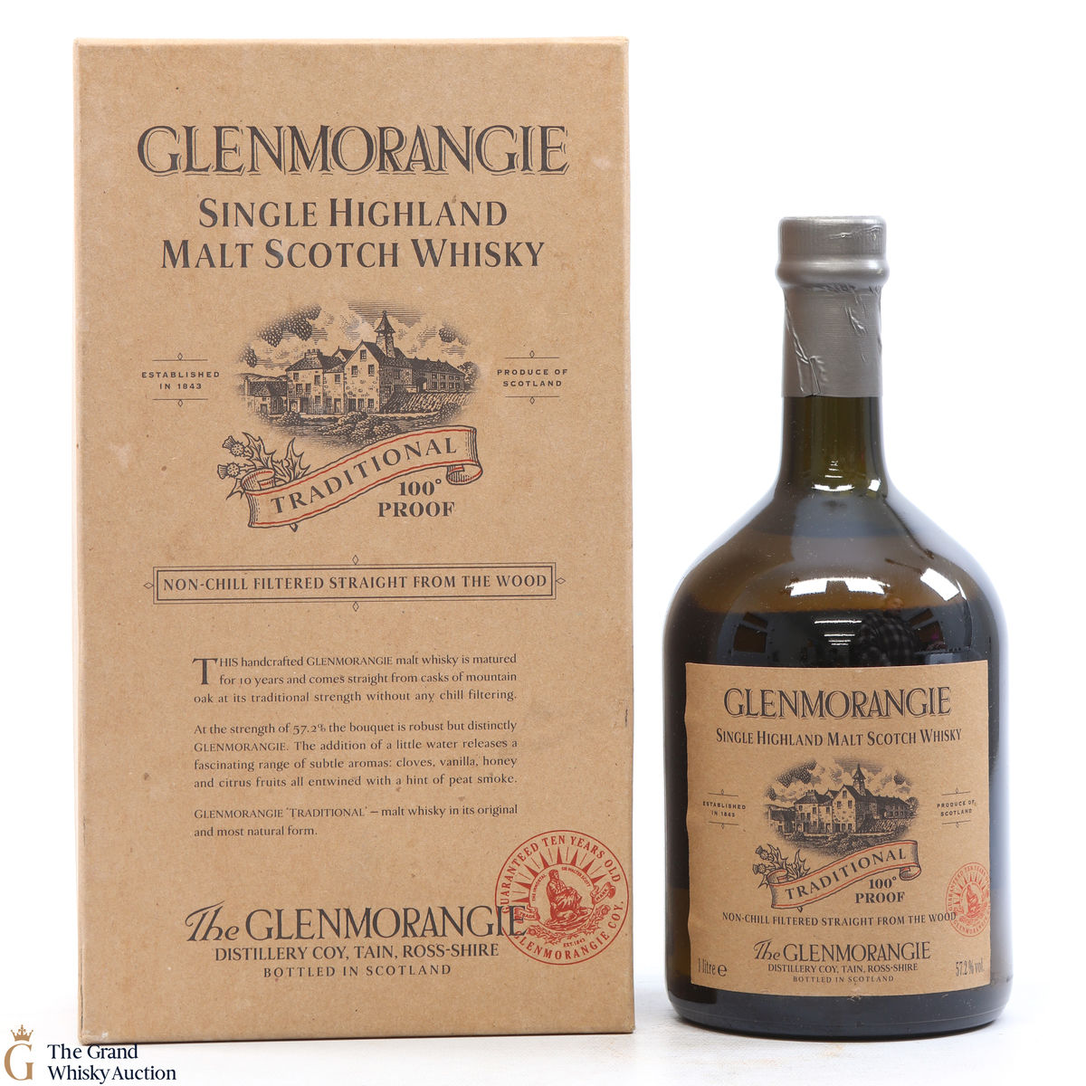 Glenmorangie - Traditional 100 Proof  1L