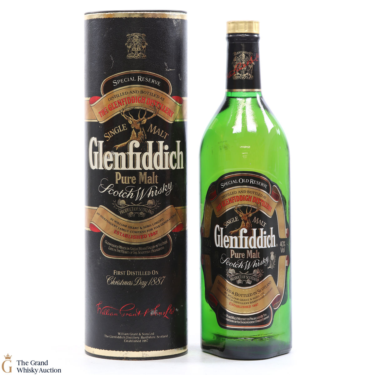 Glenfiddich - Pure Malt 1980's 1L