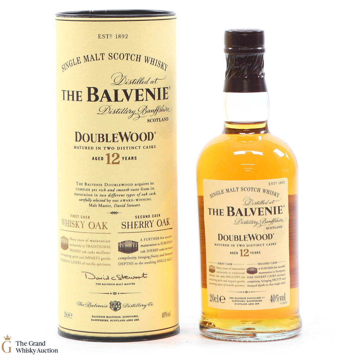 Balvenie -12 Year Old - Doublewood 20cl
