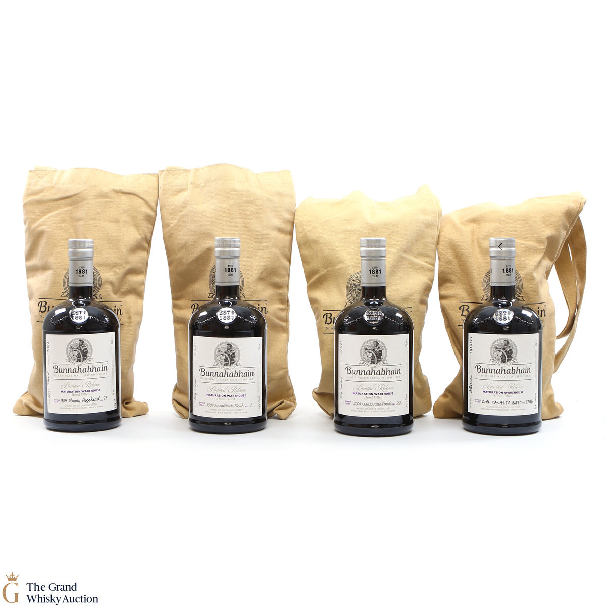 Bunnahabhain - Limited Release - Maturation Warehouse Hand Fill (4 x 70cl)