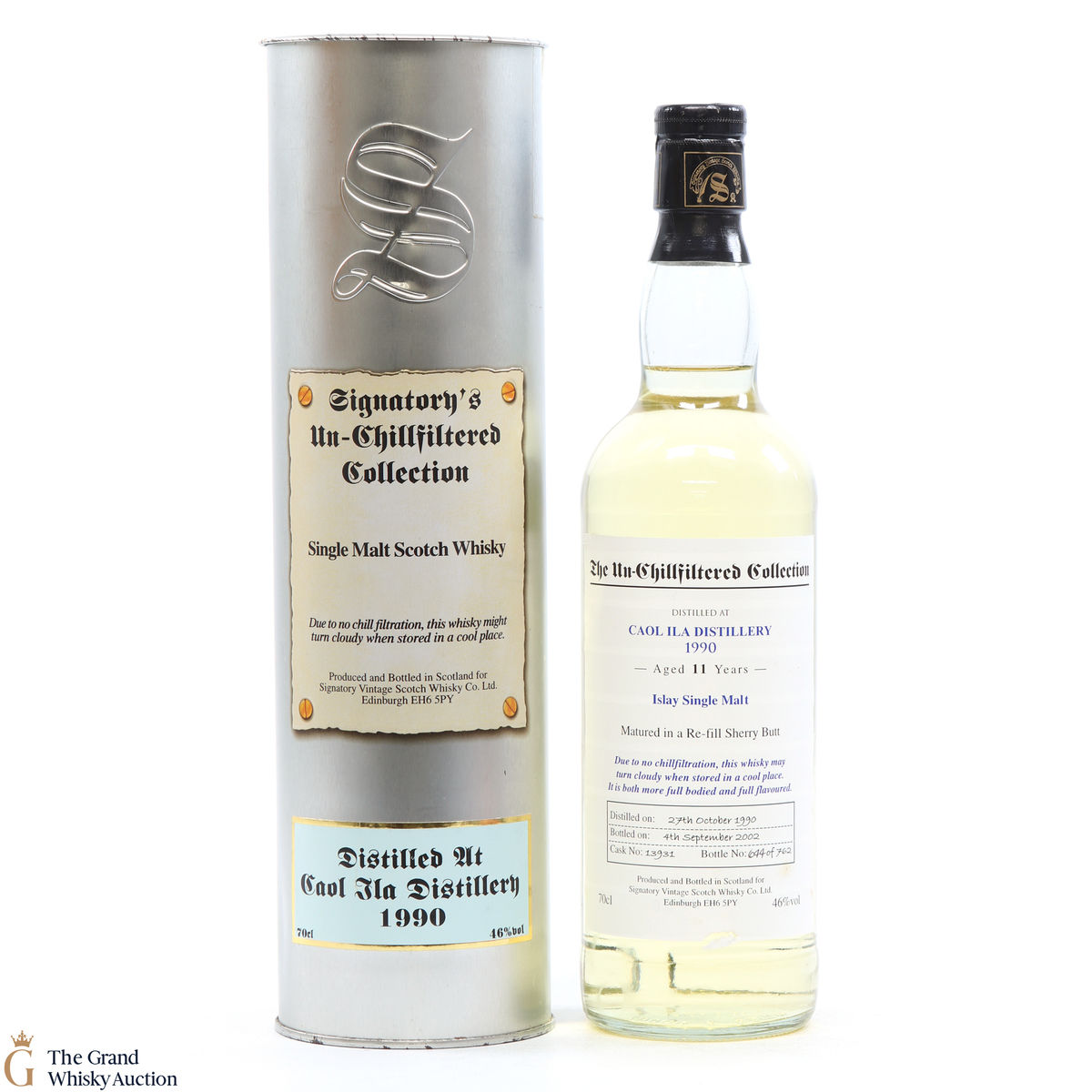 Caol Ila - 11 Year Old 2010 - Signatory #13931