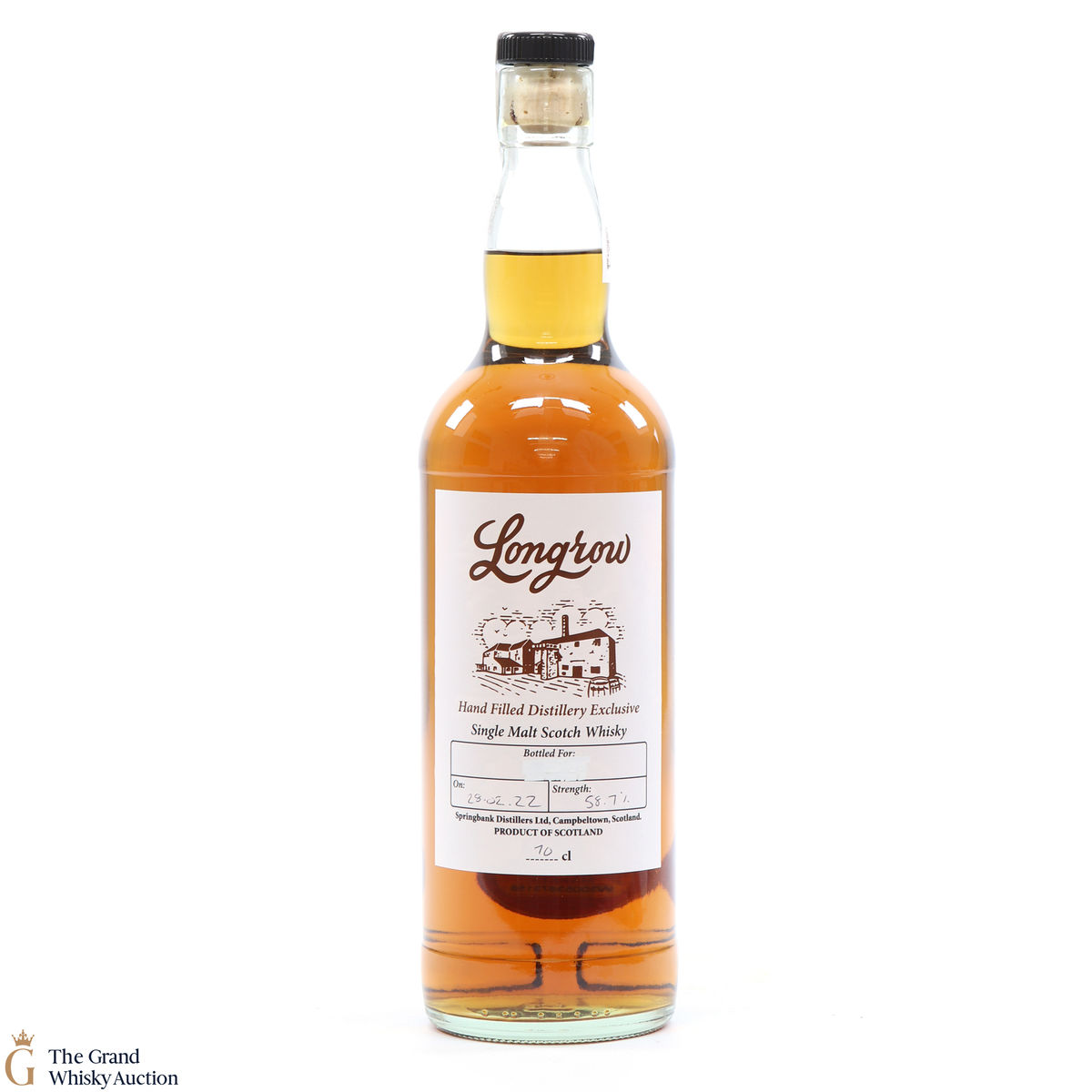 Longrow - Hand Fill Distillery Exclusive 2022 58.7%