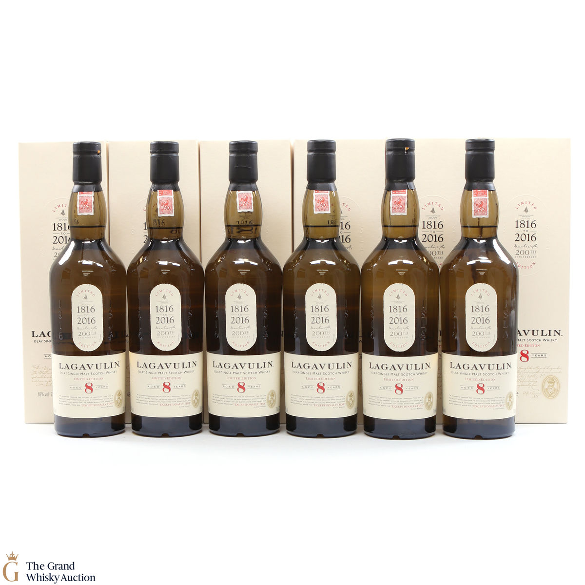 Lagavulin - 8 Year Old - 200th Anniversary (6 x 70cl)