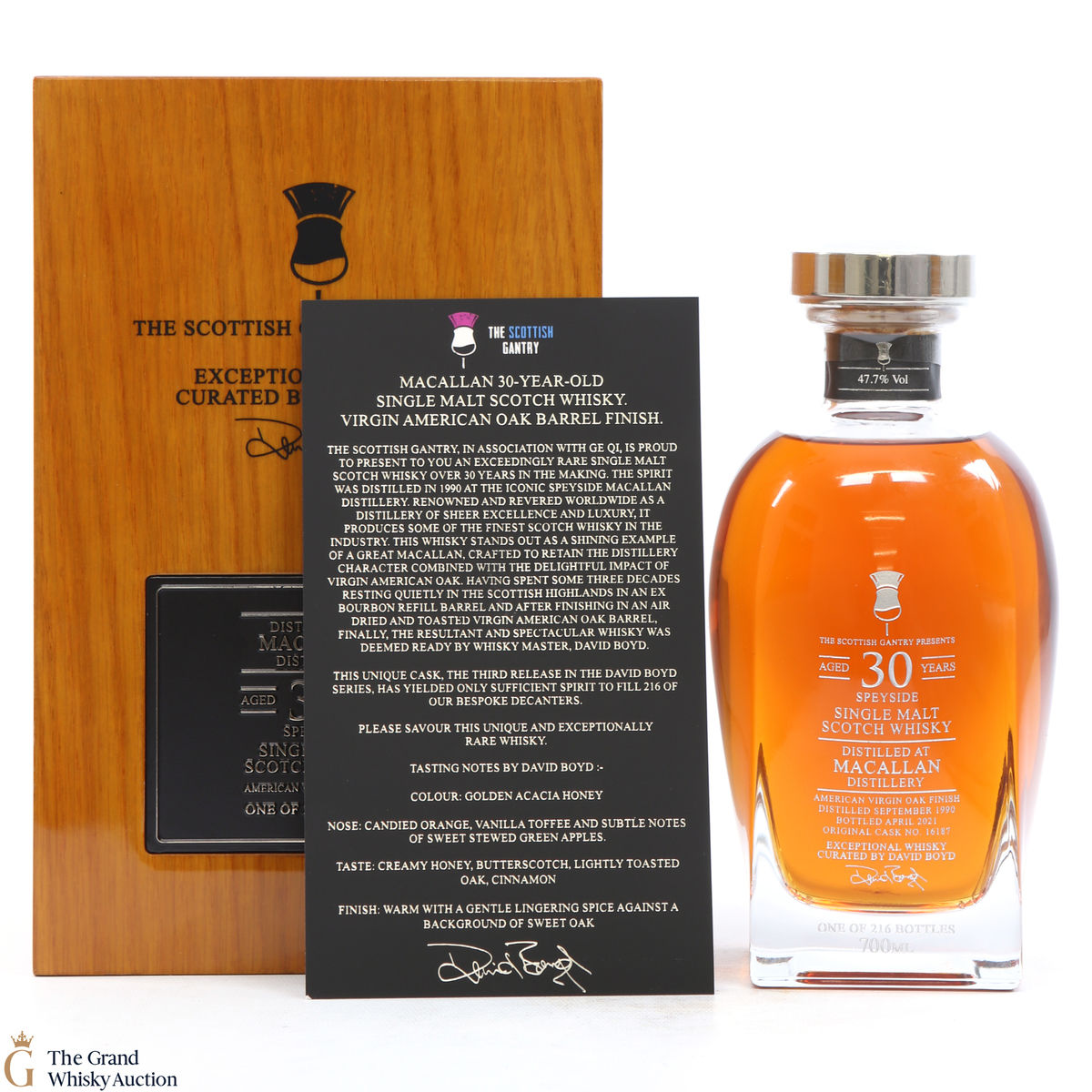 Macallan - 30 Year Old 1990 Scottish Gantry