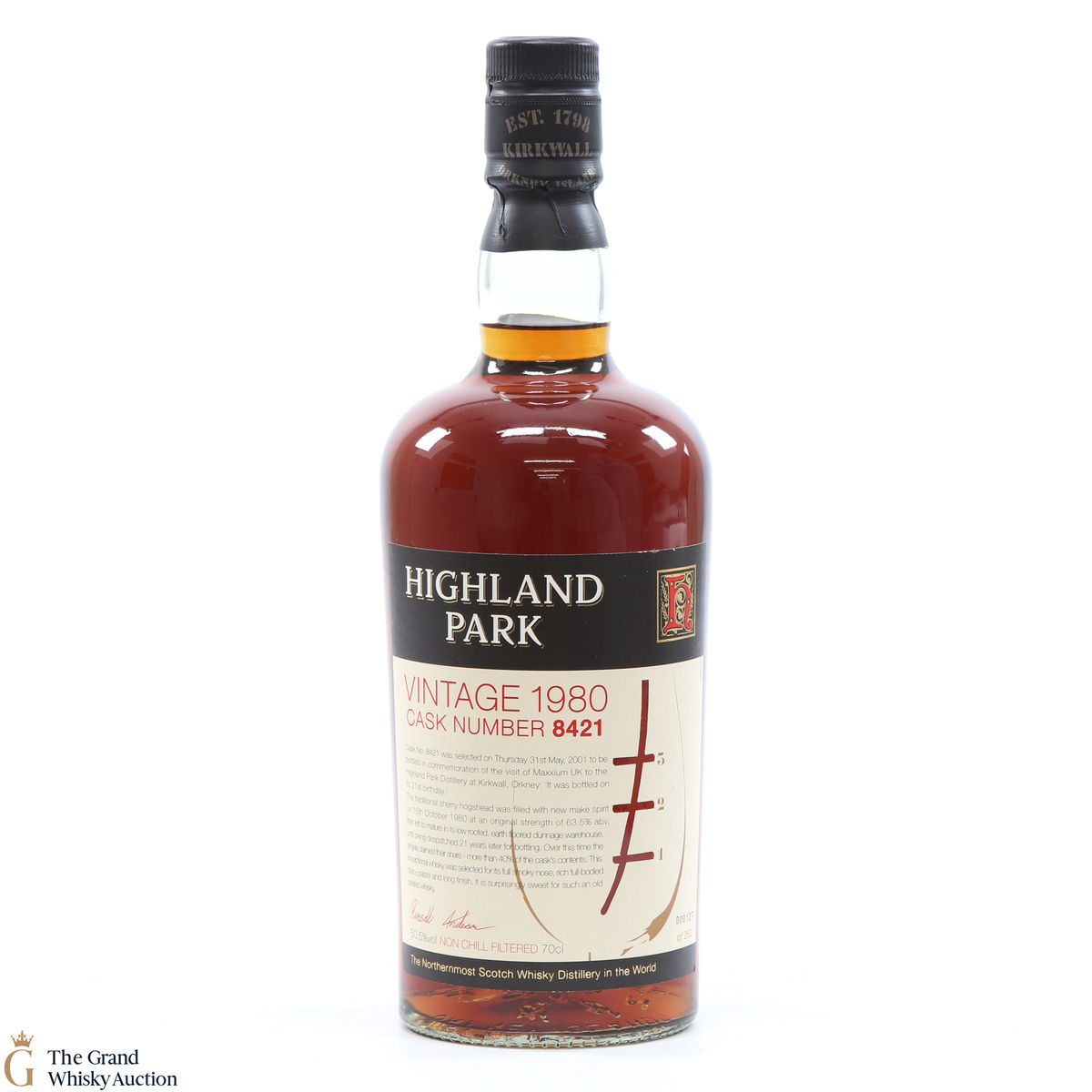 Highland Park - 1980 21 Year Old  - Single Cask #8421