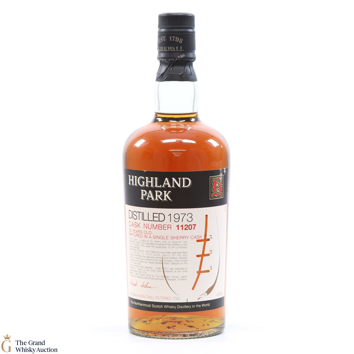 Highland Park - 20 Year Old 1973 Single Cask #11207