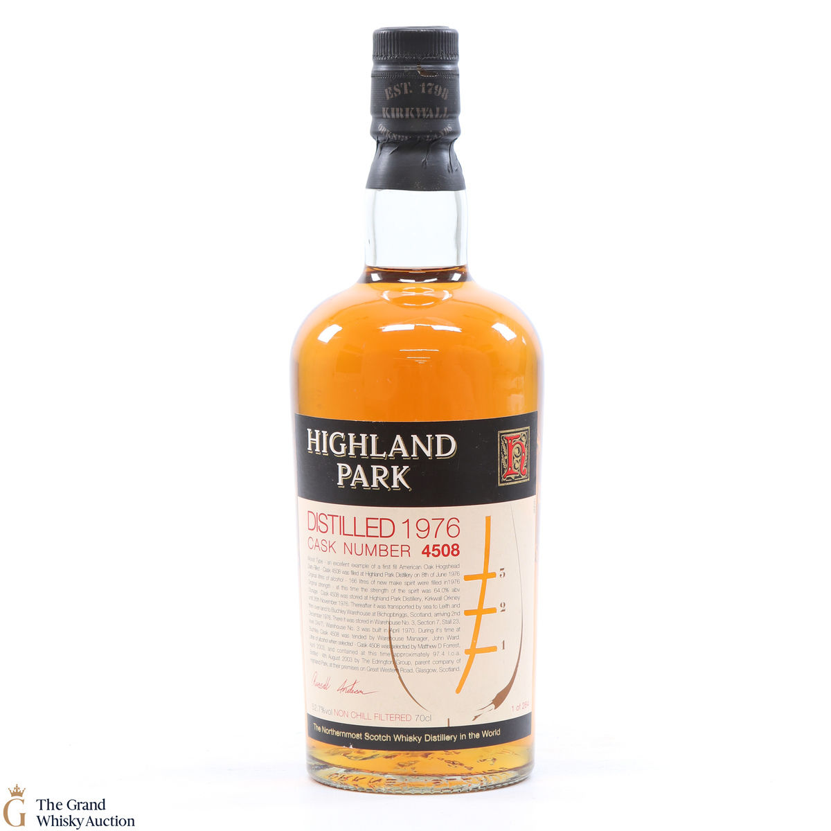Highland Park - 1976 Single Cask #4508