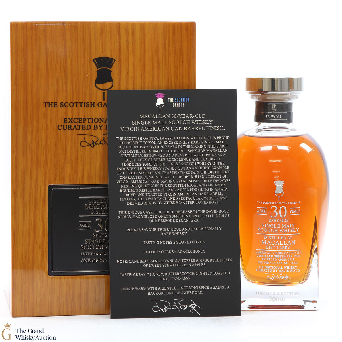 Macallan - 30 Year Old 1990 Scottish Gantry