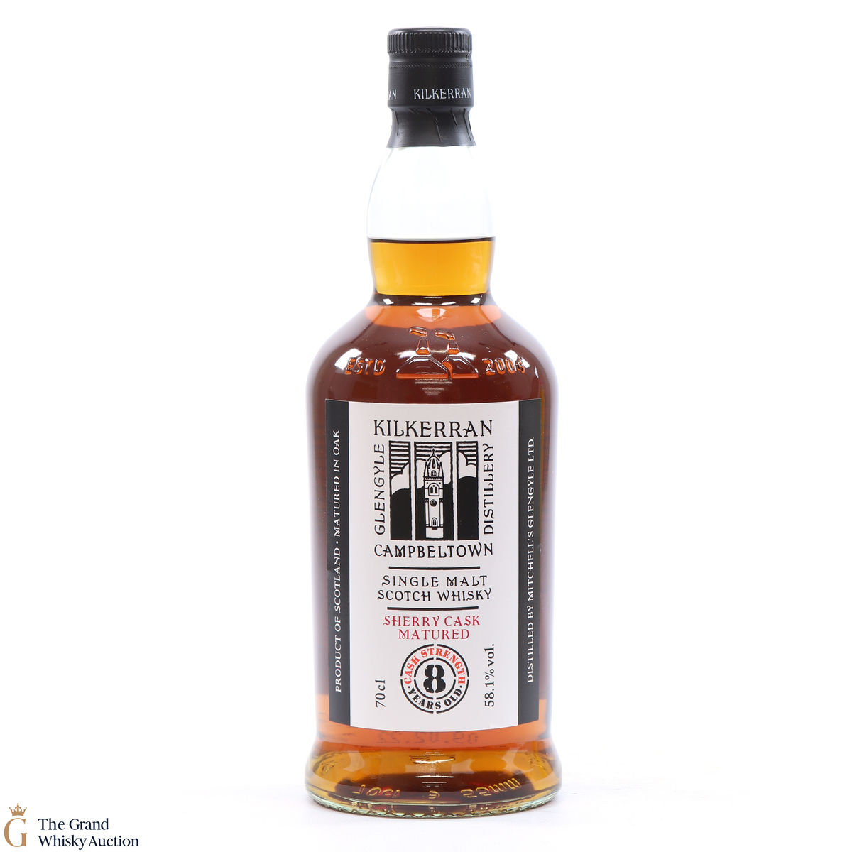 Kilkerran - 8 Year Old - Sherry Oak - Cask Strength 58.1%