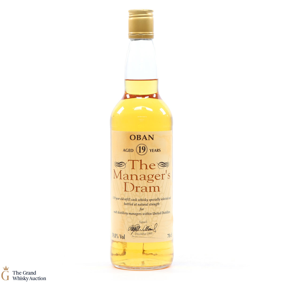 Oban - 19 Year Old - 1995 Managers Dram