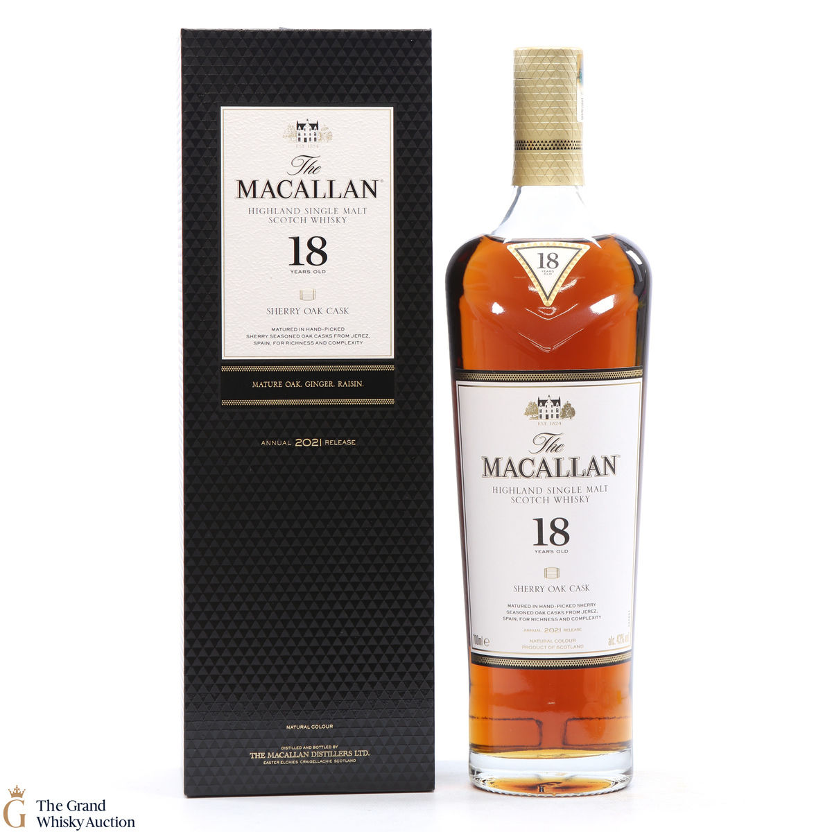 Macallan - 18 Year Old Sherry Oak (2021)