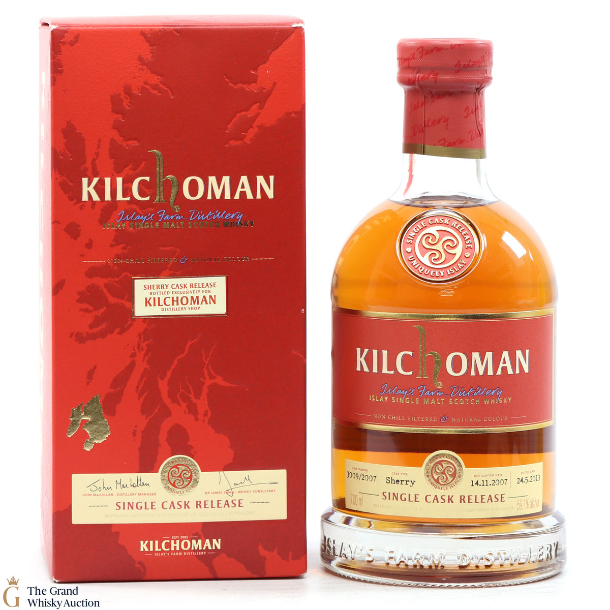 Kilchoman - Single Cask #3009 Distillery Shop Exclusive 2007