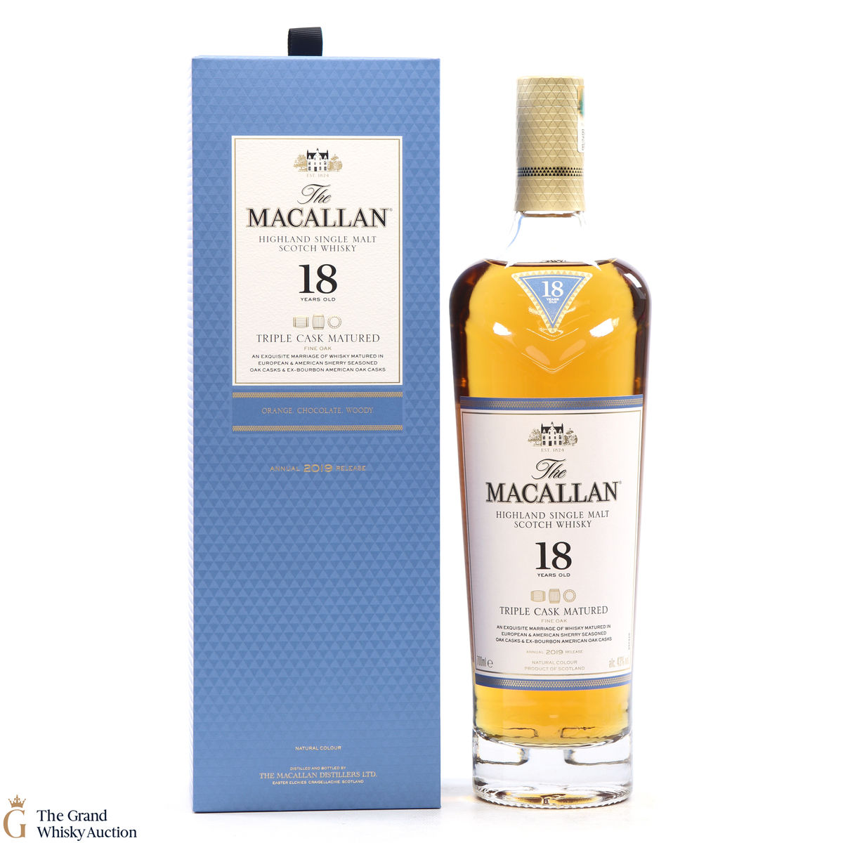 Macallan - 18 Year Old - Triple Cask 2019 (Fine Oak)