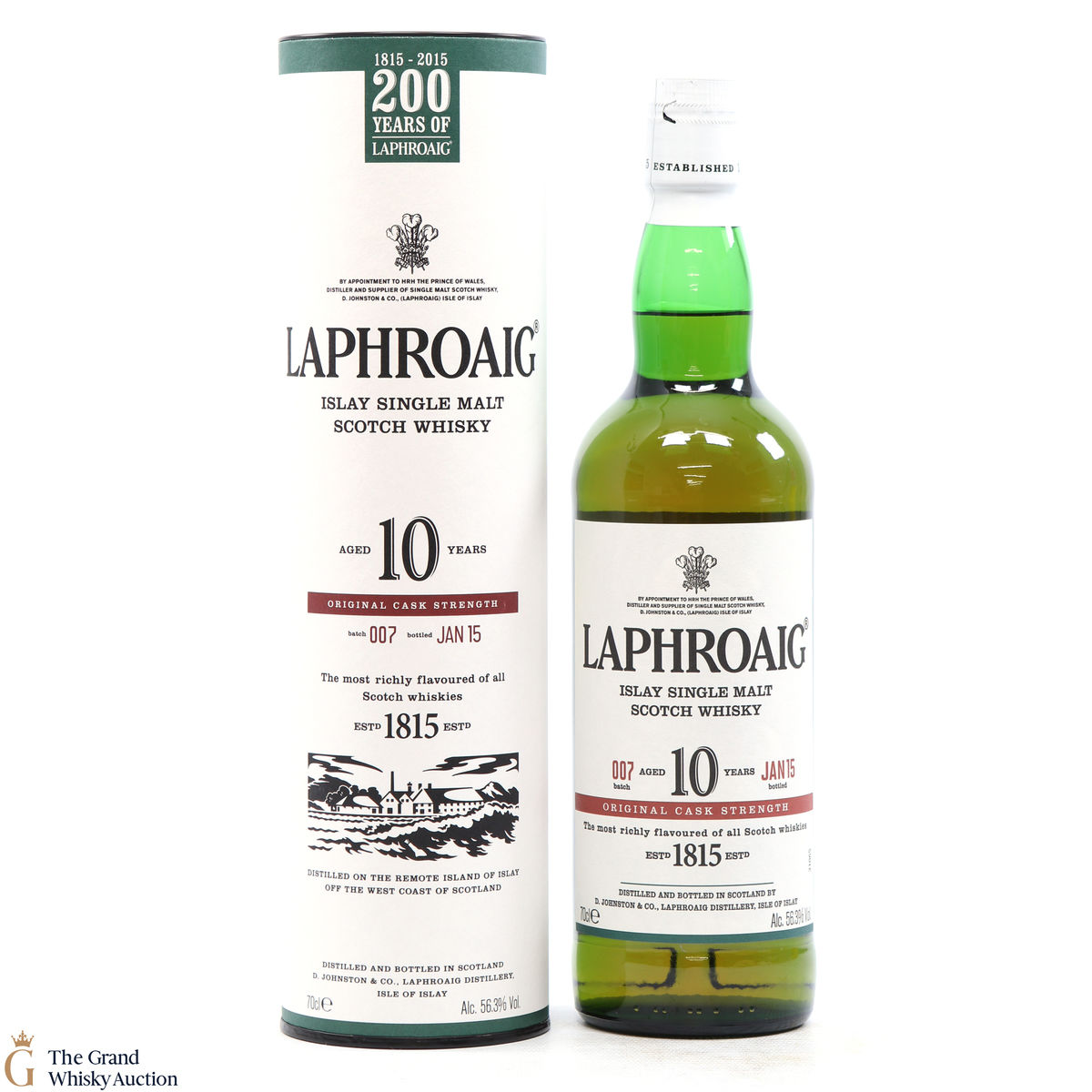 Laphroaig - 10 Year Old - Original Cask Strength Batch #007