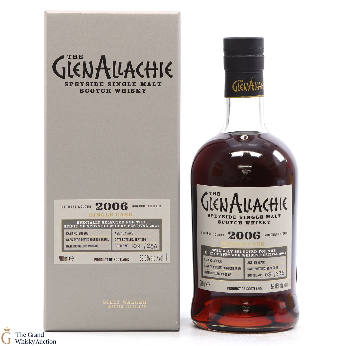 Glenallachie - 15 Year Old 2006 Spirit Of Speyside 2021 #806906