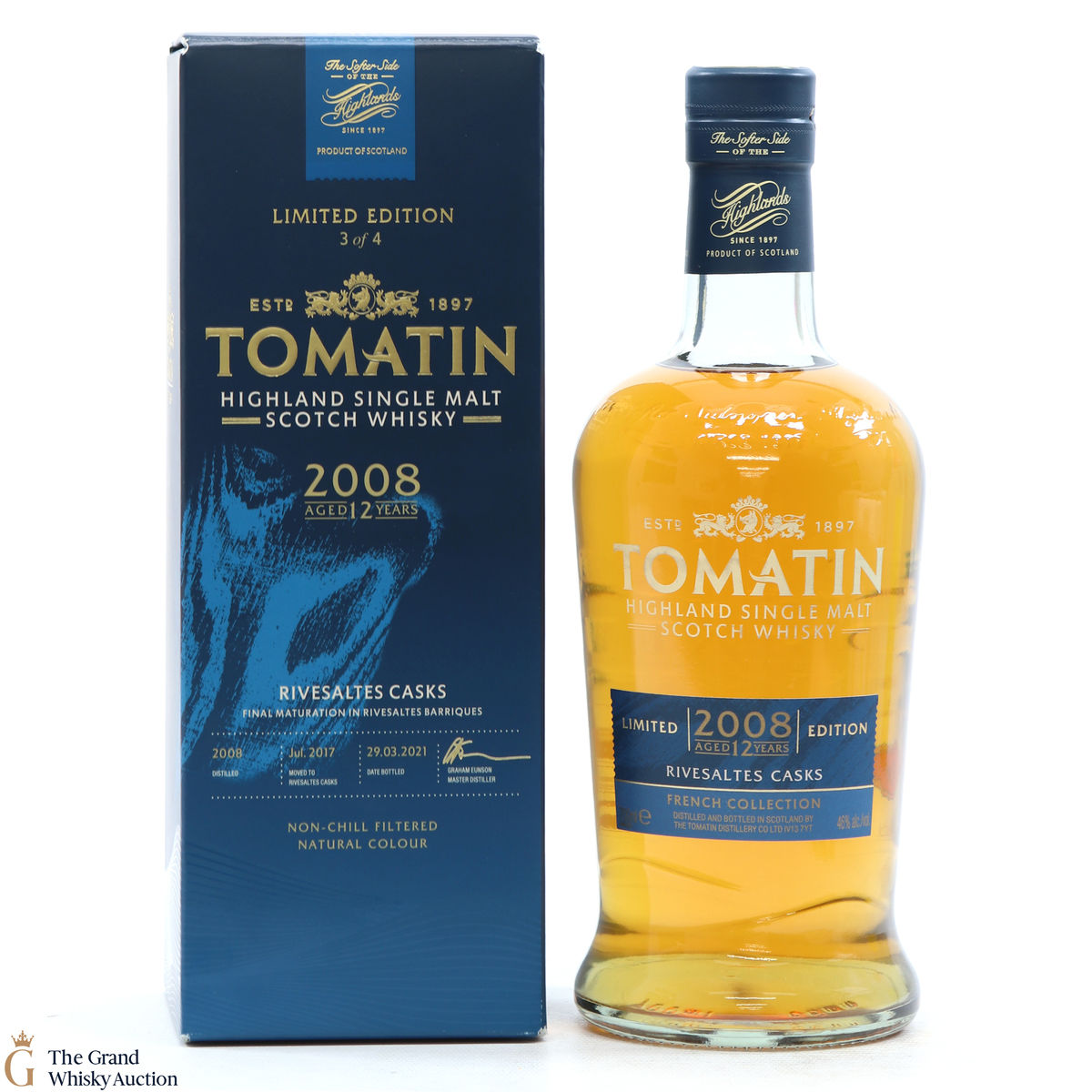 Tomatin - 12 Year Old 2008 Riversaltes Casks Limited Edition #3