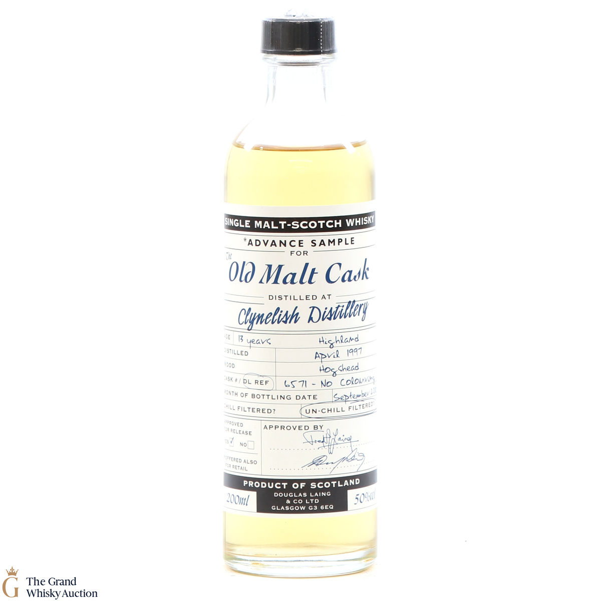 Clynelish - 13 Year Old 1997 Old Malt Cask 20cl