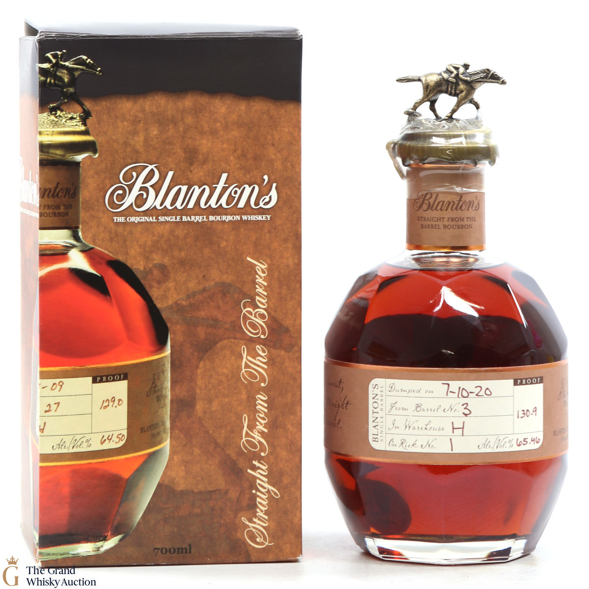 Blanton’s - Straight From The Barrel - Cask Strength 65.46%