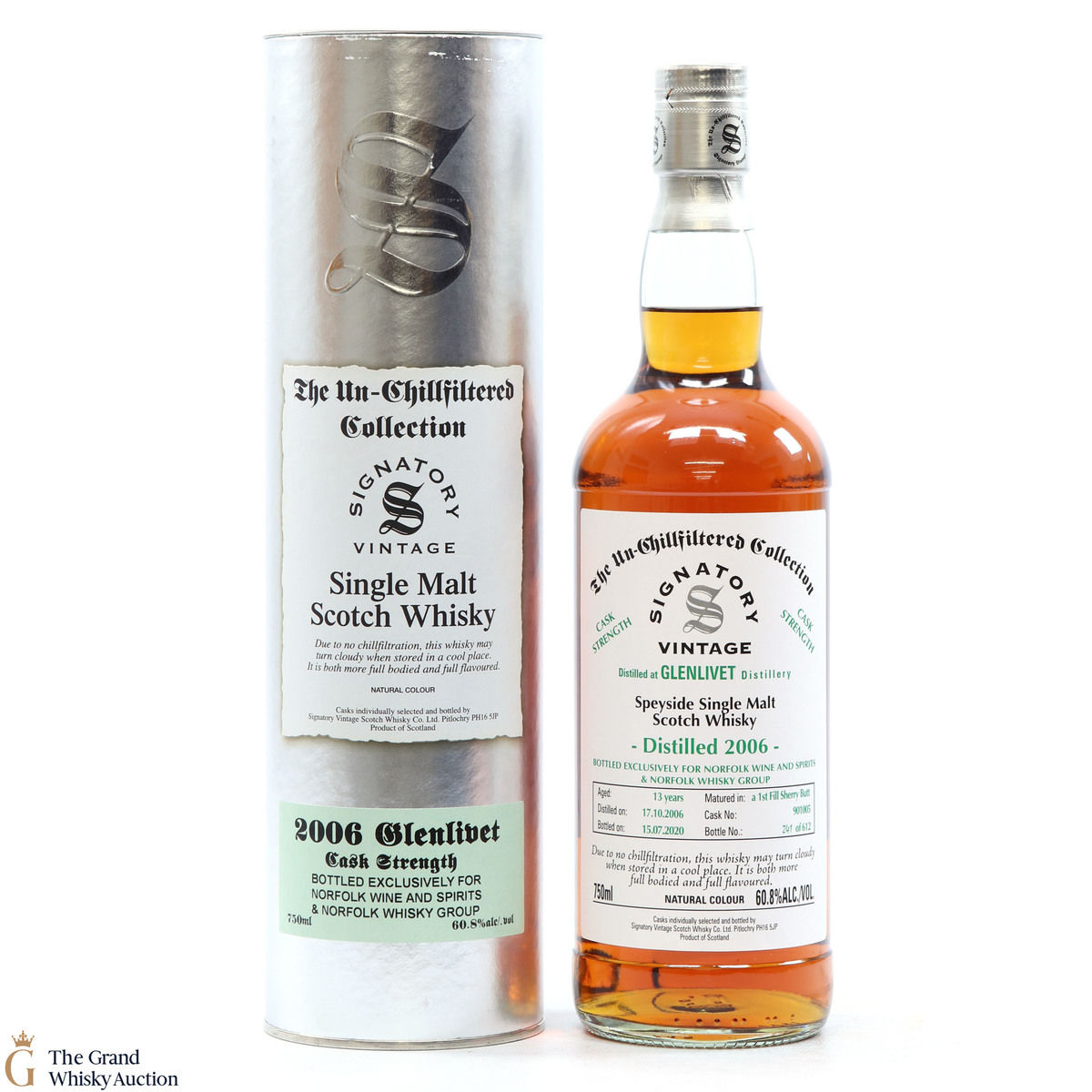 Glenlivet - 13 Year Old 2006 Signatory #901005