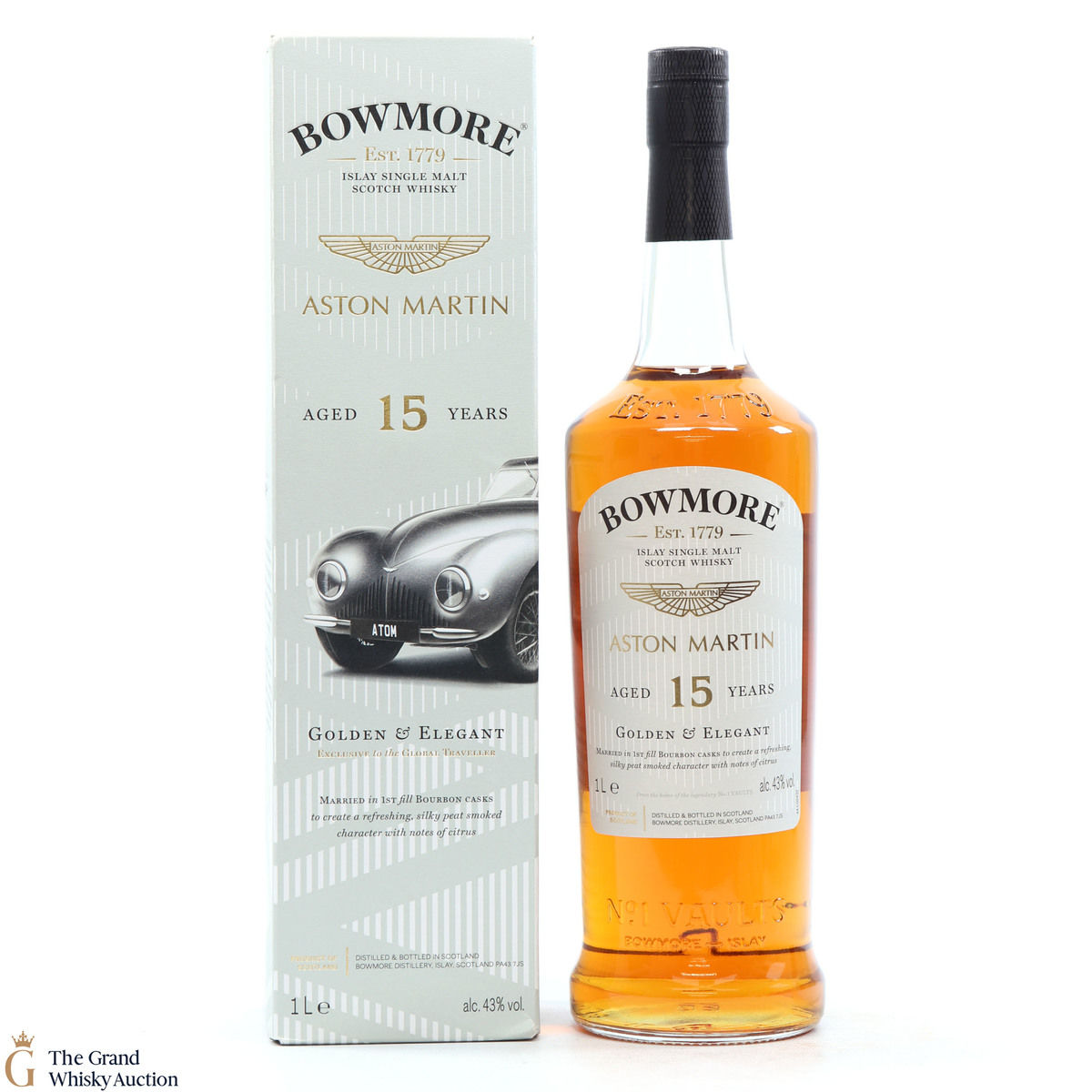 Bowmore - 15 Year Old - Aston Martin 1L