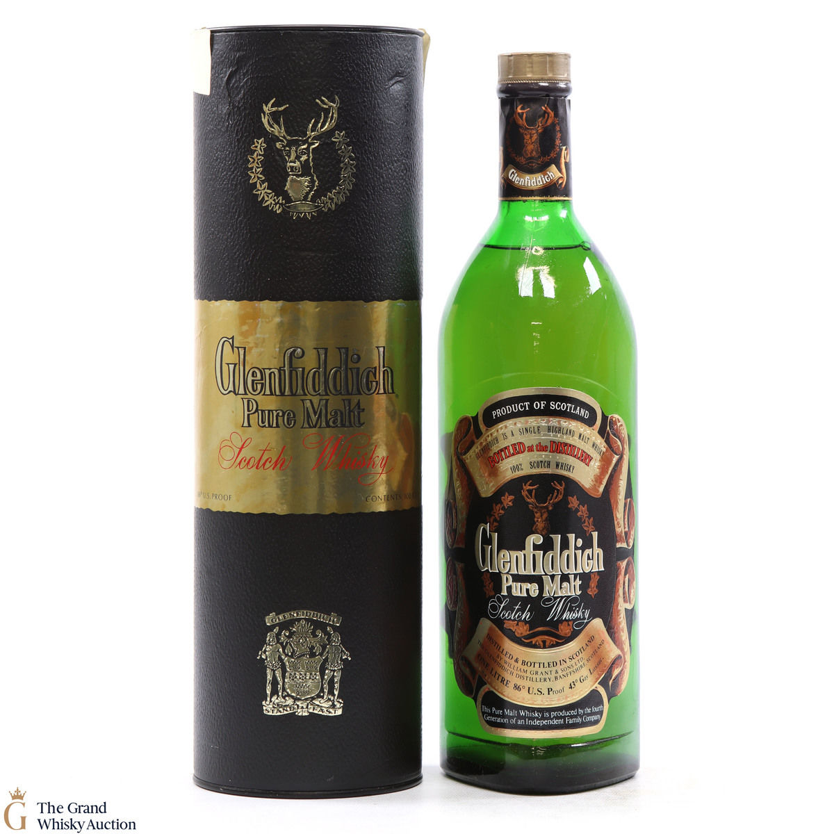 Glenfiddich - Pure Malt 1980's 1L