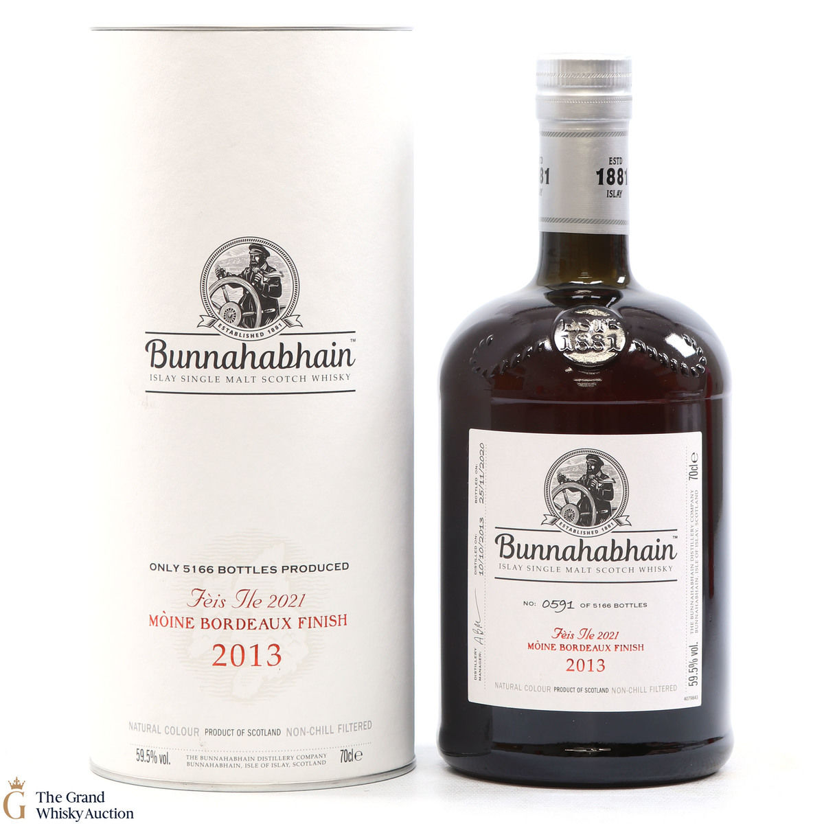 Bunnahabhain - Moine Bordeaux Finish 2013 - Feis Ile 2021