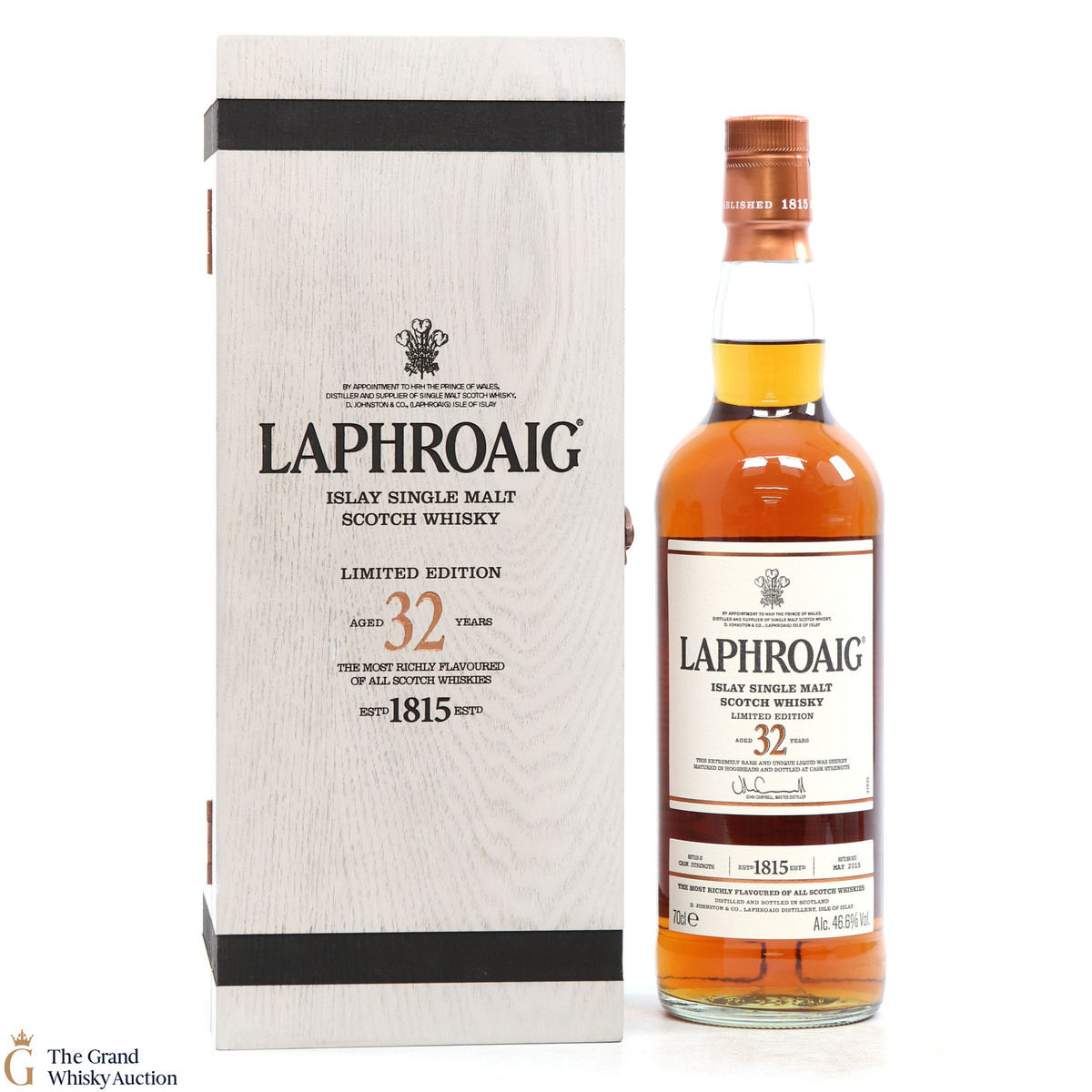 Laphroaig - 32 Year Old cask Strength 2015 Release Limited Edition