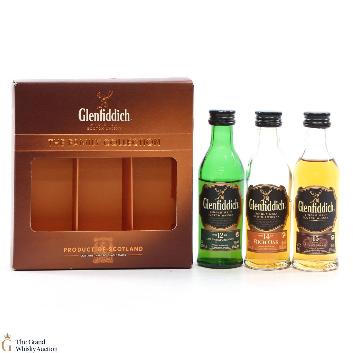 Glenfiddich - Family Distiller's Set (3 x 5cl)