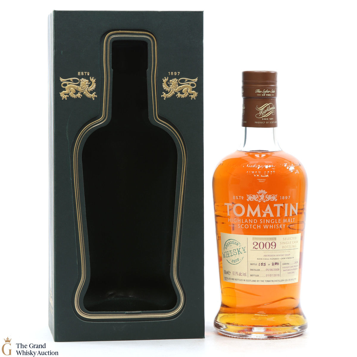 Tomatin - 2009 French Oak #3436 for Aberdeen Whisky Shop