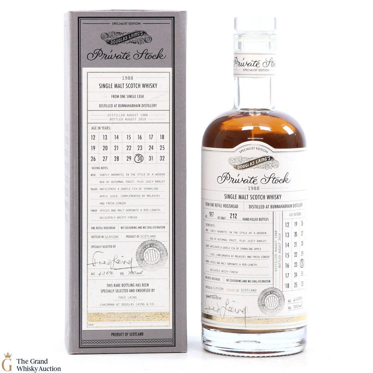 Bunnahabhain - 30 Year Old 1988 - Douglas Laing - Private Stock
