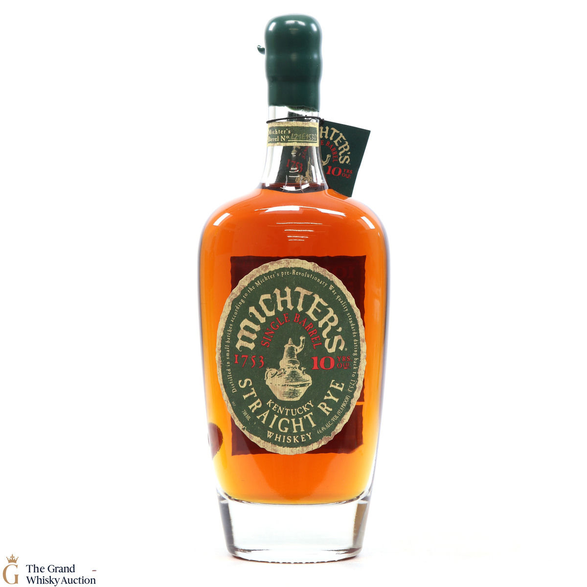 Michter's - 10 Year Old - Straight Rye - Single Barrel #L21E1530