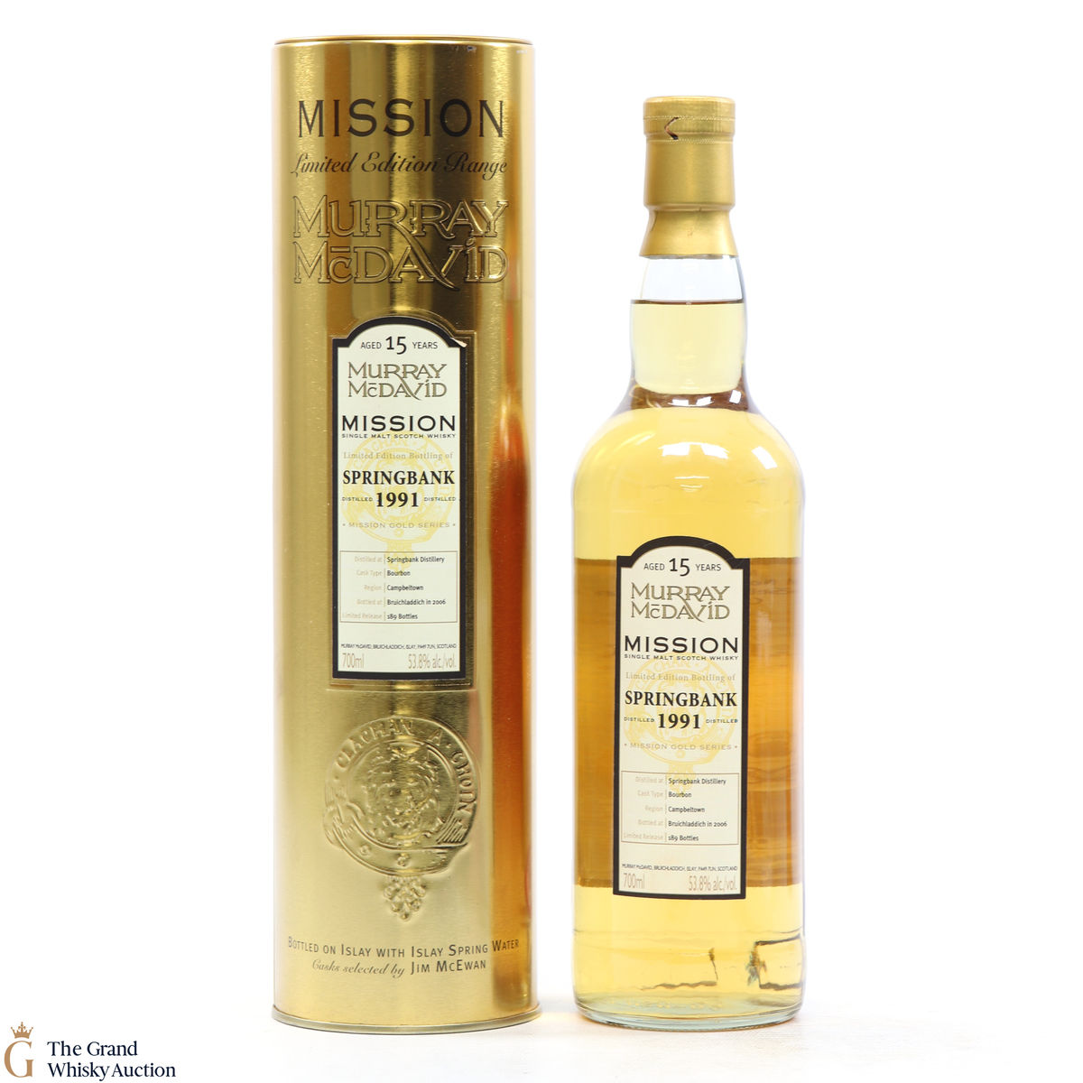 Springbank - 15 Year Old 1991 - Murray McDavid