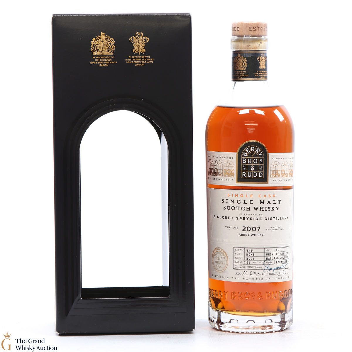 Speyside - 2007 Berry Bros #949 Abbey Whisky
