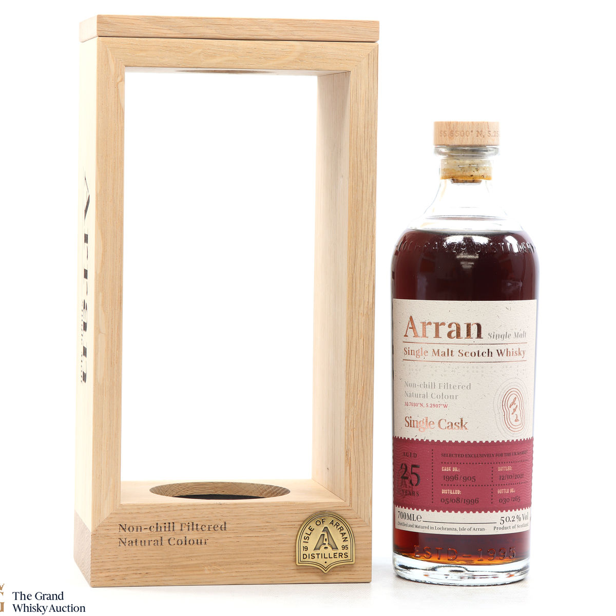 Arran - 25 Year Old Single Sherry Cask #1996/905 UK Exclusive 2021