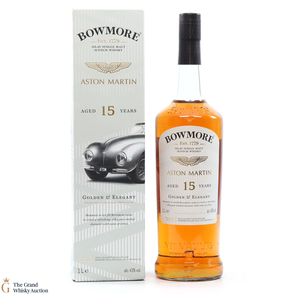 Bowmore - 15 Year Old - Aston Martin 1L