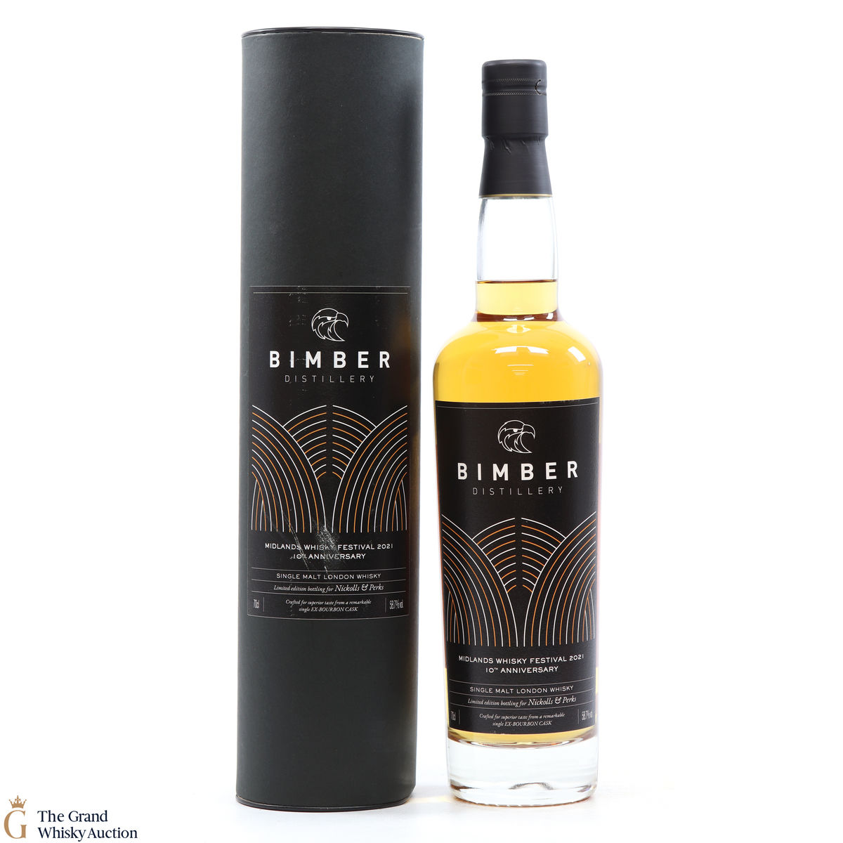 Bimber - Ex-Bourbon #159 - Midlands Whisky Festival 2021 - Nickolls & Perks Exclusive