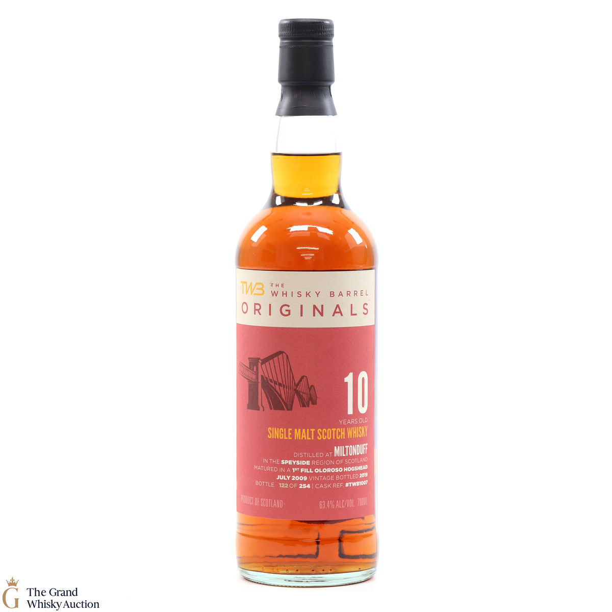 Miltonduff - 10 Year Old 2009 - TWB Originals 