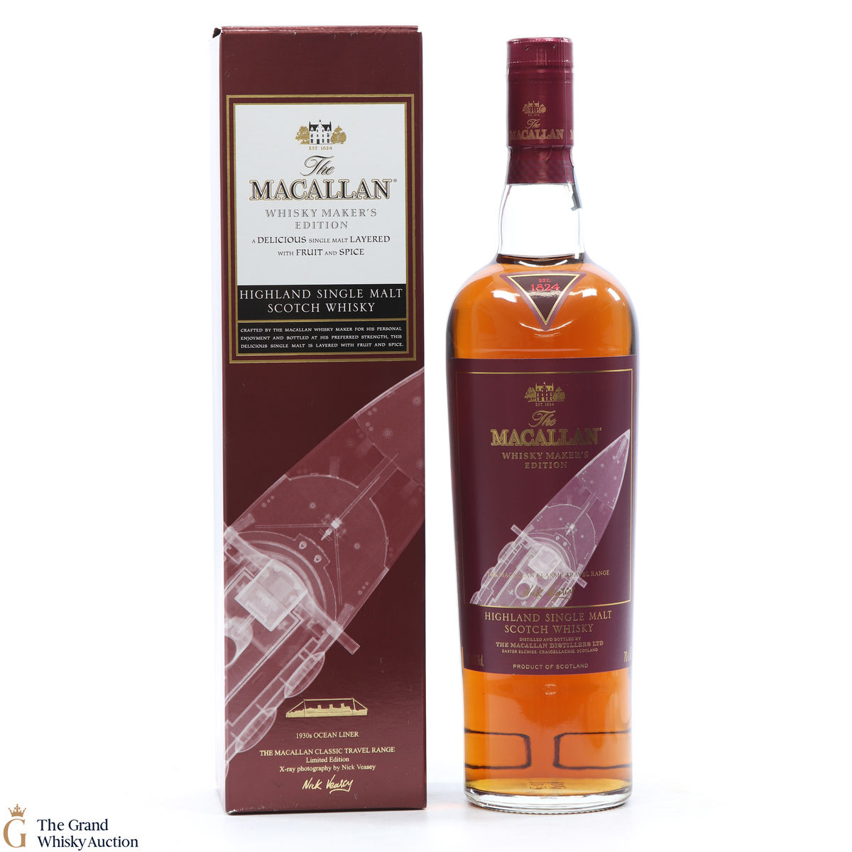 Macallan - Whisky Maker's Edition - Classic Travel Range 1930s Ocean Liner