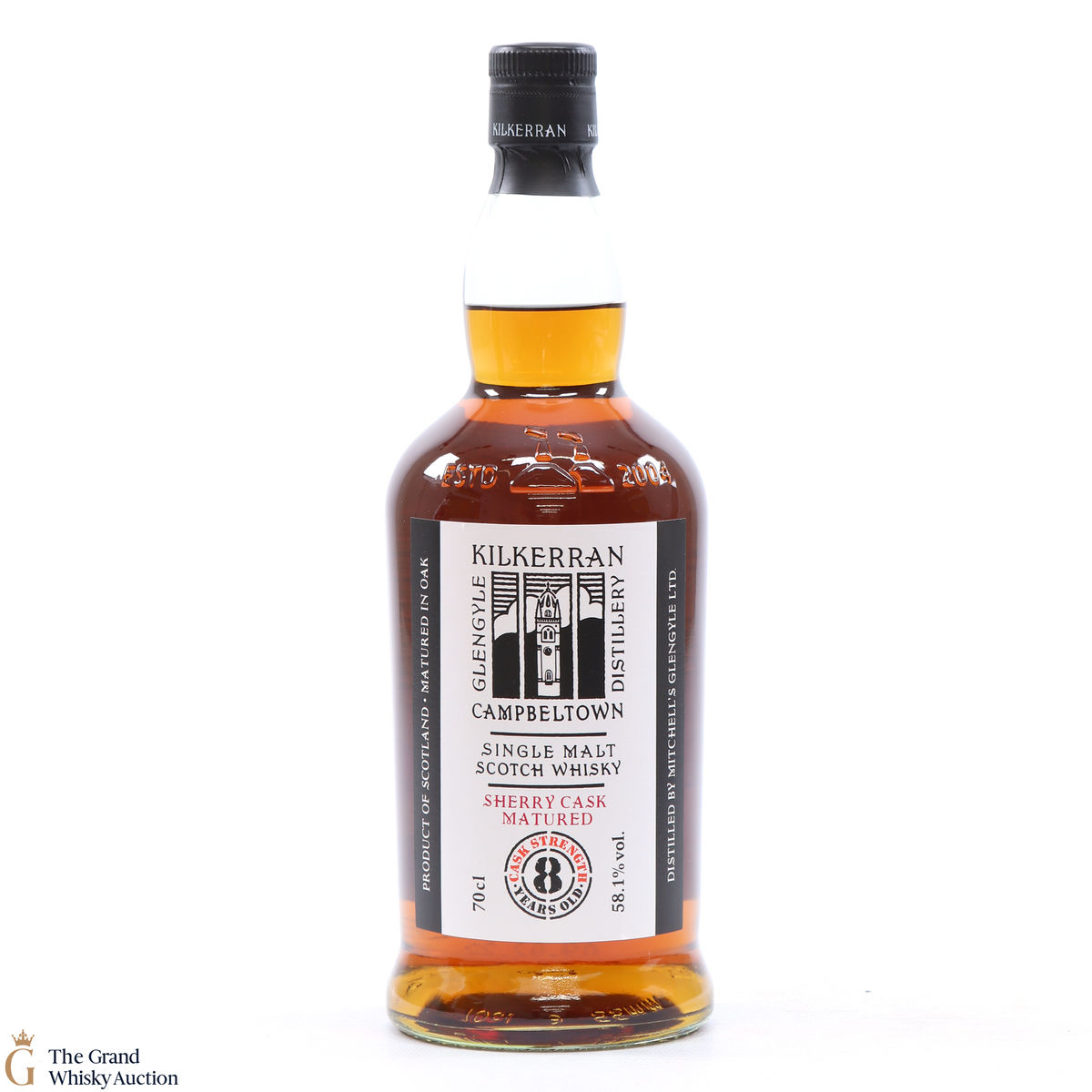 Kilkerran - 8 Year Old - Sherry Oak - Cask Strength 58.1%
