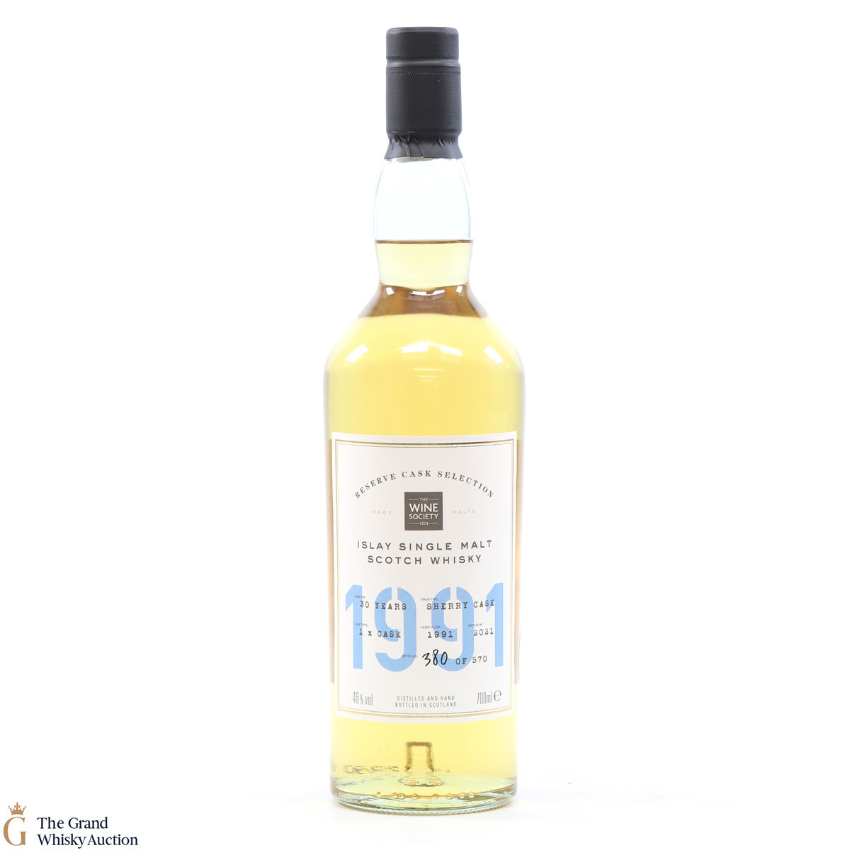 Islay - 30 Year Old 1991 Sherry - Wine Society Reserve Cask No.3