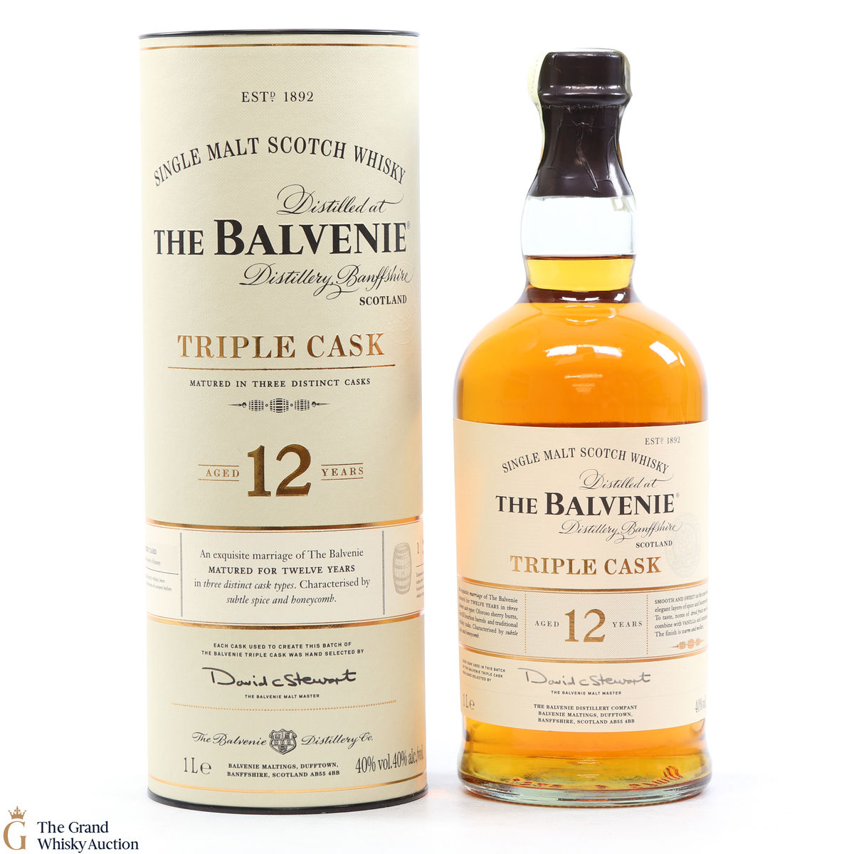 Balvenie - 12 Year Old - Triple Cask (1L)