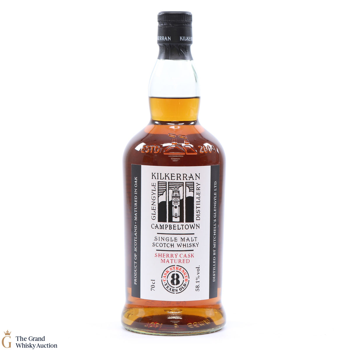 Kilkerran - 8 Year Old - Sherry Oak - Cask Strength 58.1%