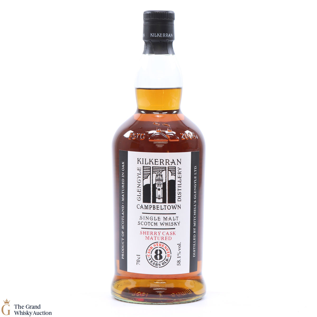 Kilkerran - 8 Year Old - Sherry Oak - Cask Strength 58.1%