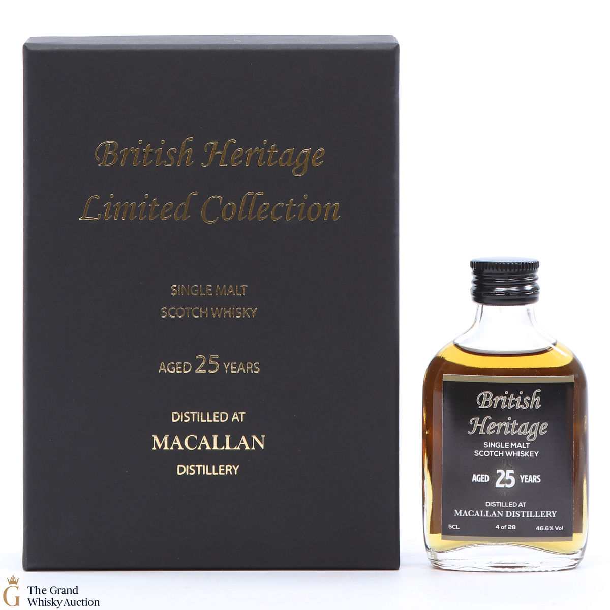 Macallan - 25 Year Old - British Heritage - Castell Caenarfon (5cl)
