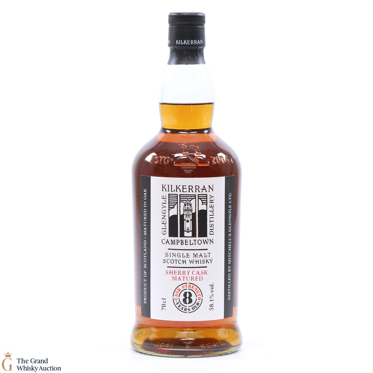 Kilkerran - 8 Year Old - Sherry Oak - Cask Strength 58.1%